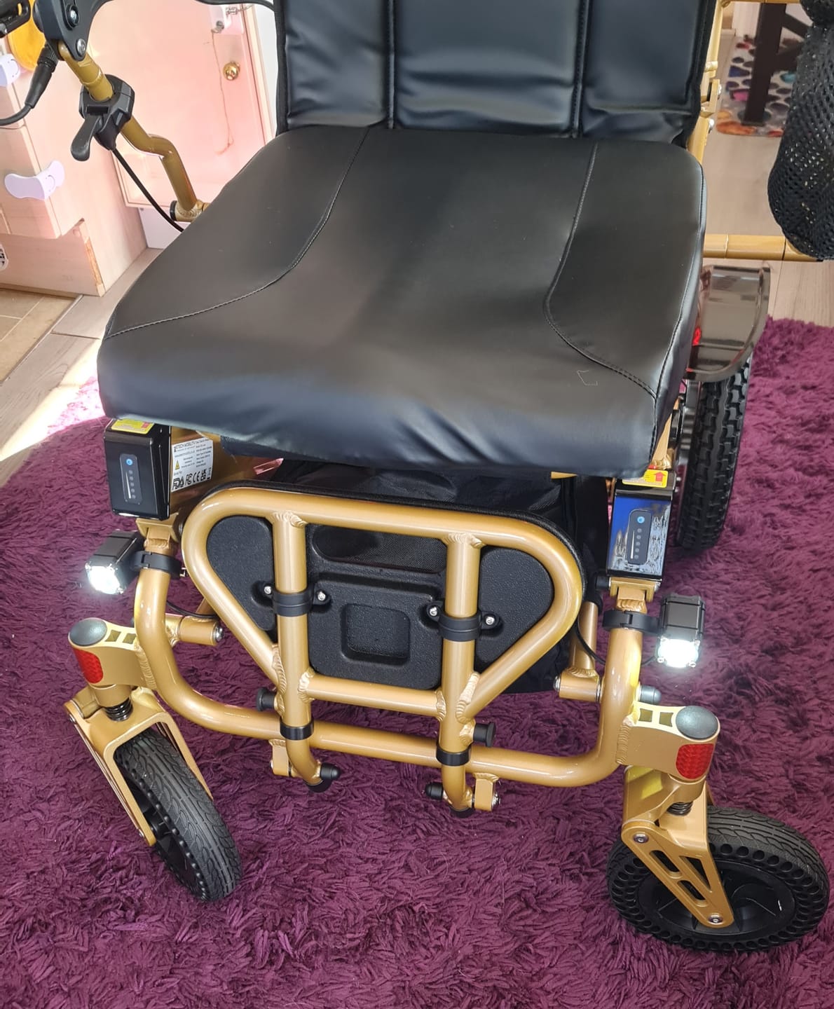 Customer photo review of 24V 6.4Ah Lithium Ion Battery for Y20 Luxe Electric Wheelchair
