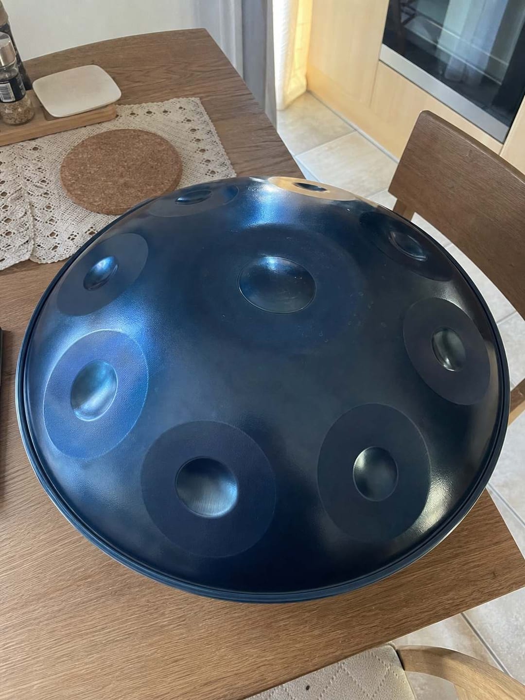 Customer photo review of Handpan Kurd D-Moll 9–12 Noten – Edelstahl
