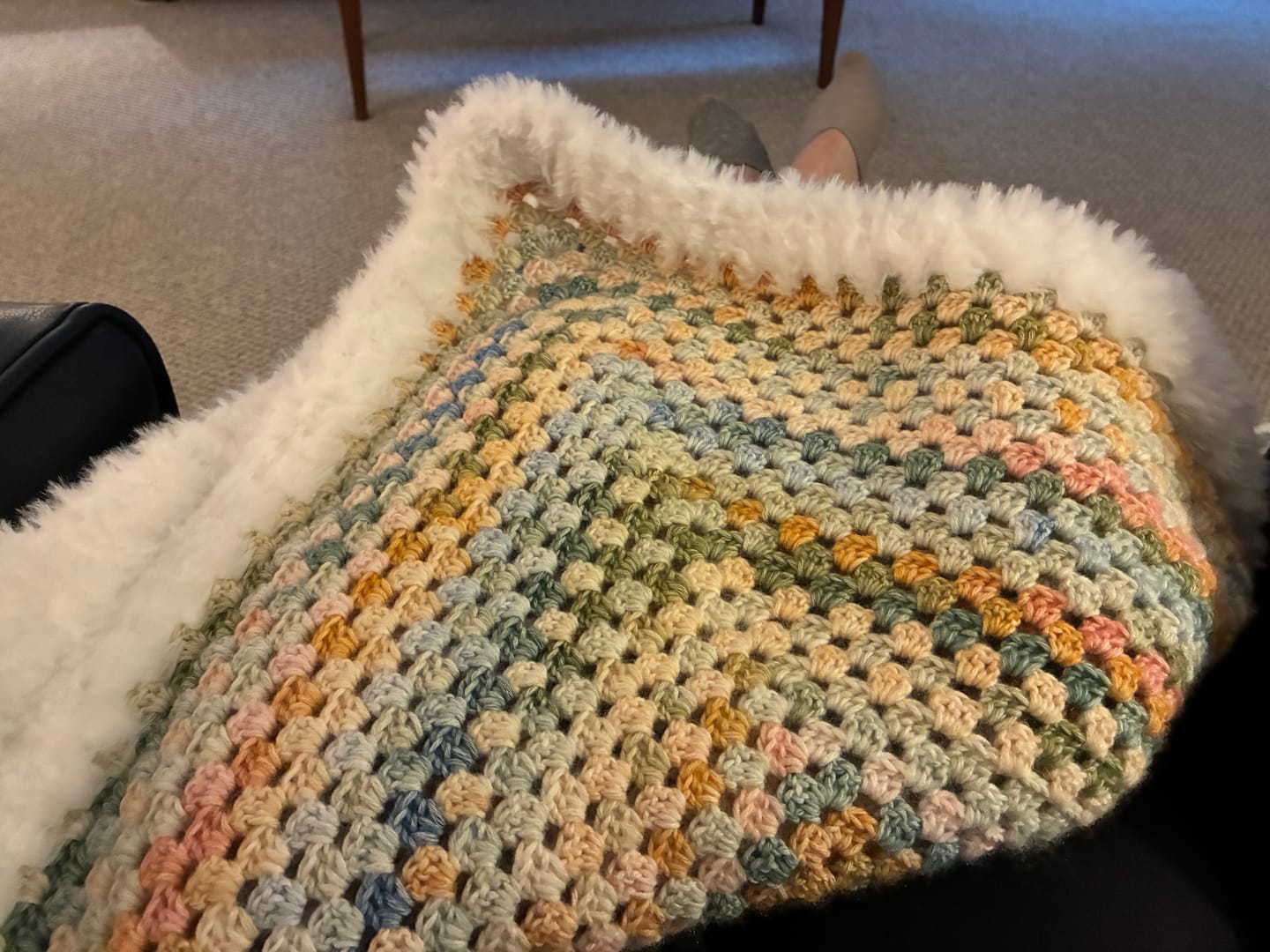 Customer photo review of Rainbow Blanket Kit