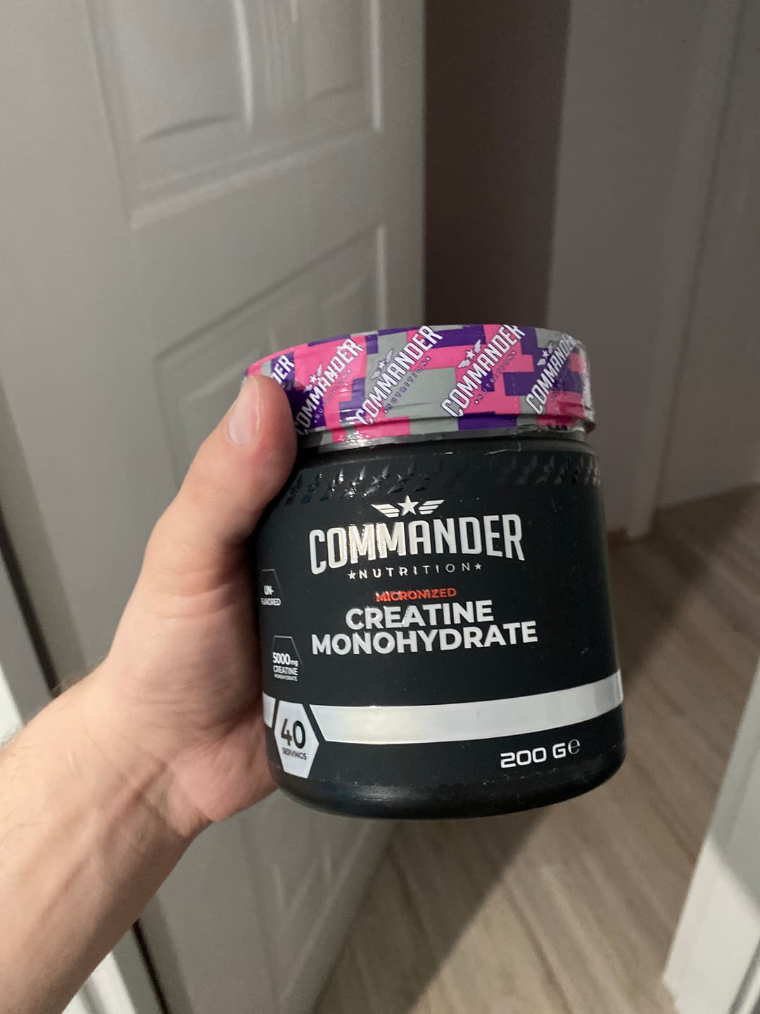 Customer photo review of Creatine Monohydrate Micronized