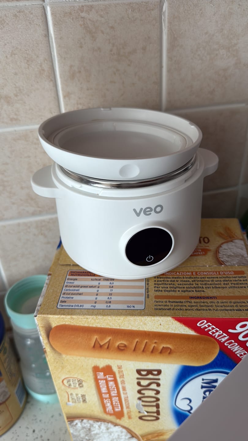 Customer photo review of Veo - Scalda pappa portatile a batteria