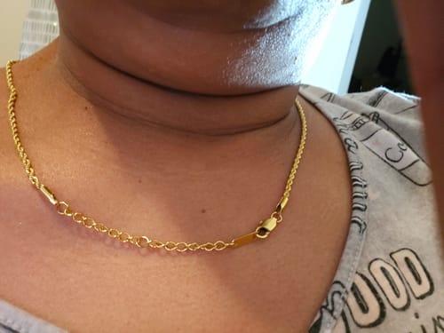 Customer photo review of Tennis Chain - 4mm
