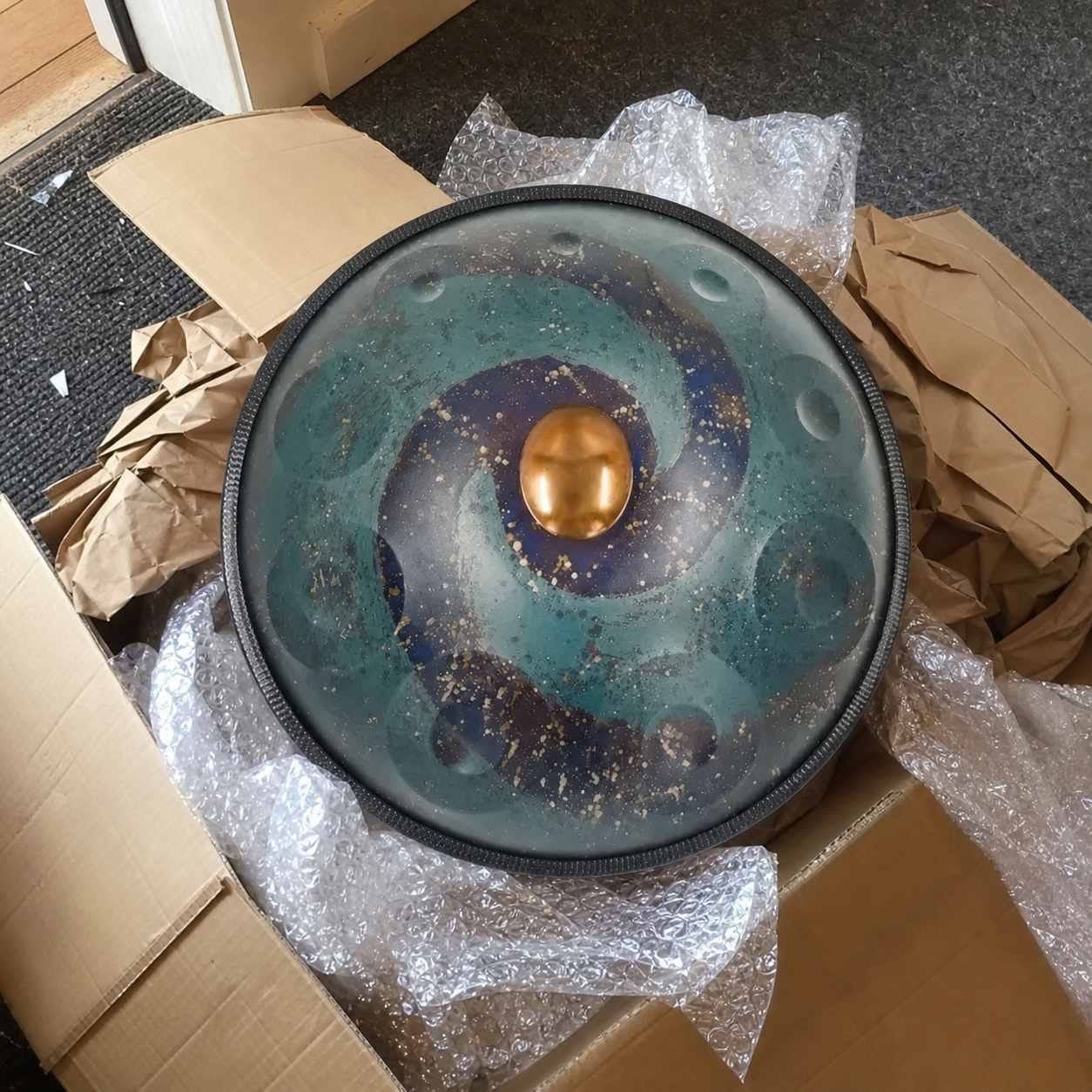Customer photo review of Handpan D-Moll 10 Noten