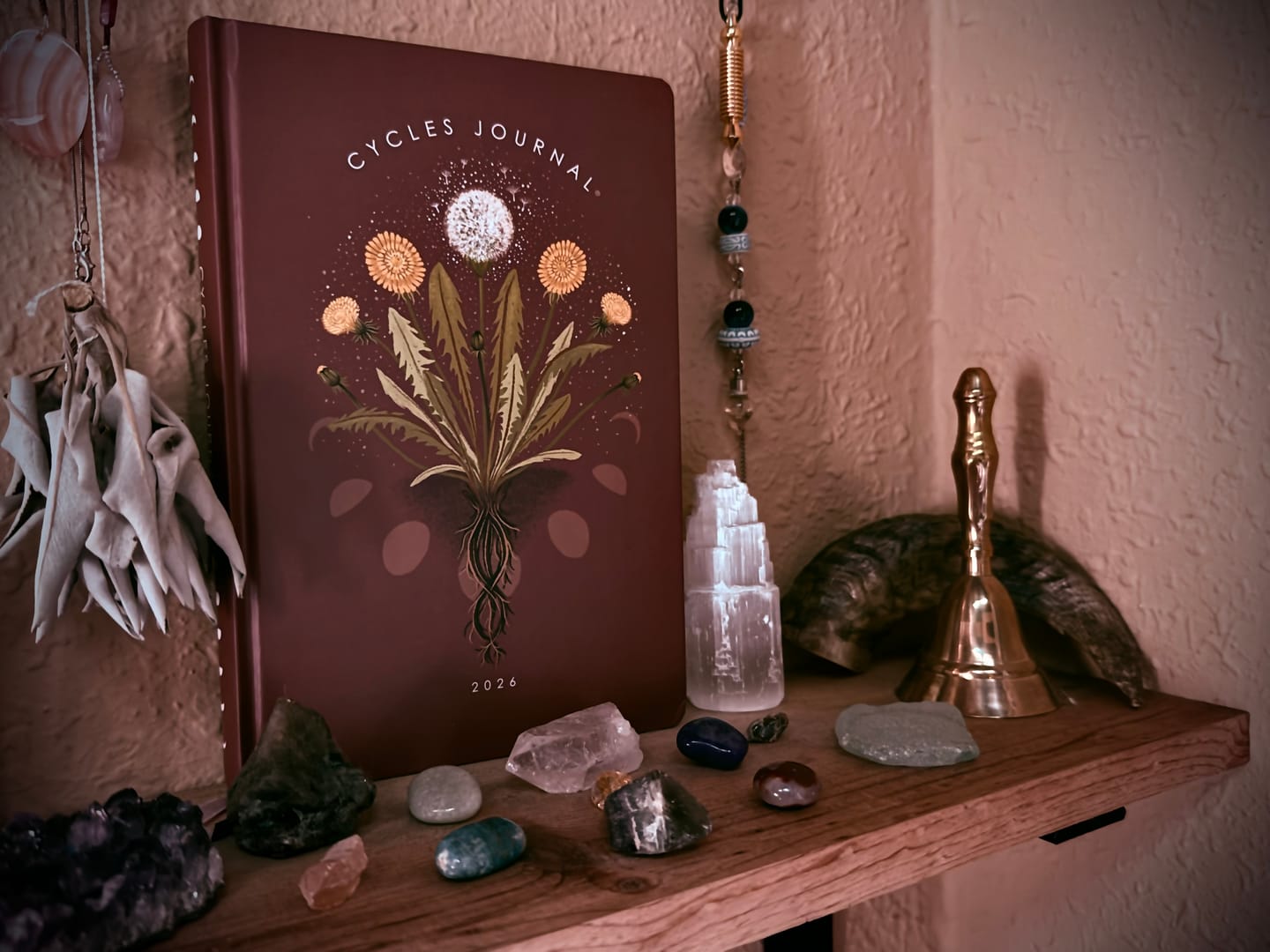 Customer photo review of Cycles Journal® 2026: Your Offline Moon Cycle Tracker & Planner for Whole-Body Awareness – mental, menstrual, menopausal &/or hormonal health