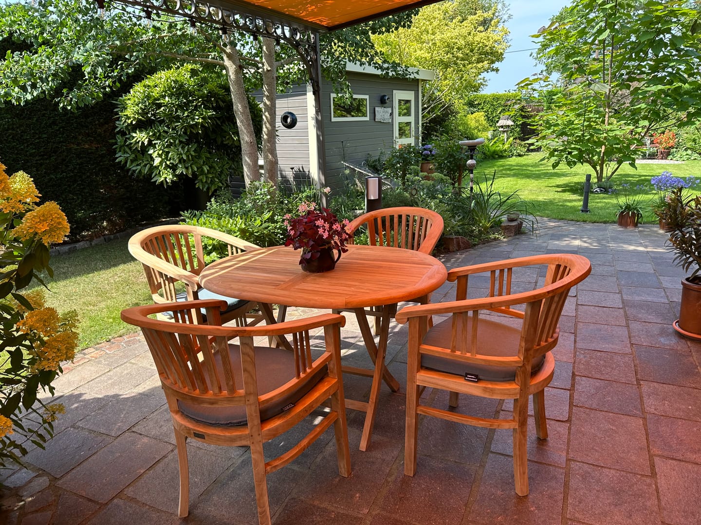 Customer photo review of Oxford Sessel, 4er Set