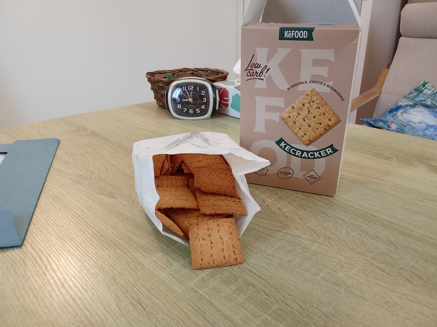 Customer photo review of CRACKER DIETA CHETOGENICA SENZA GLUTINE PROTEICI