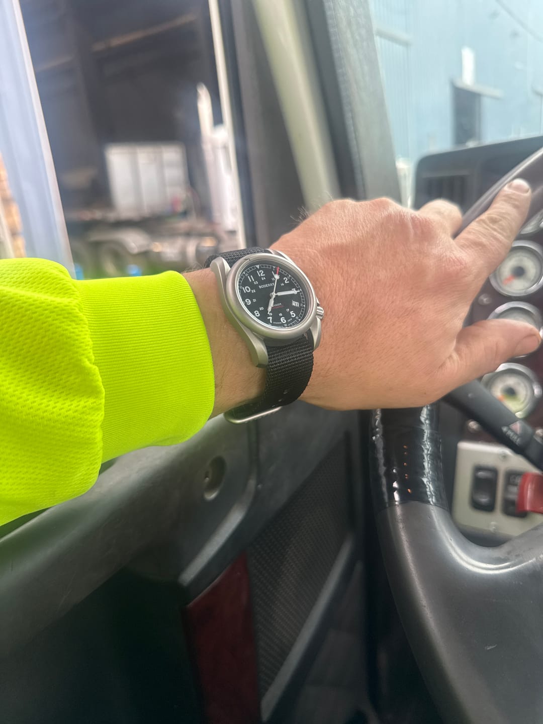 Customer photo review of 22mm Wide Nylon Strap