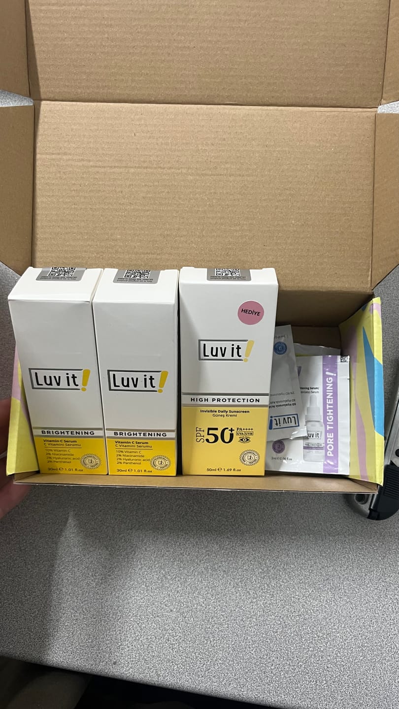 Customer photo review of C Vitamini Serumu