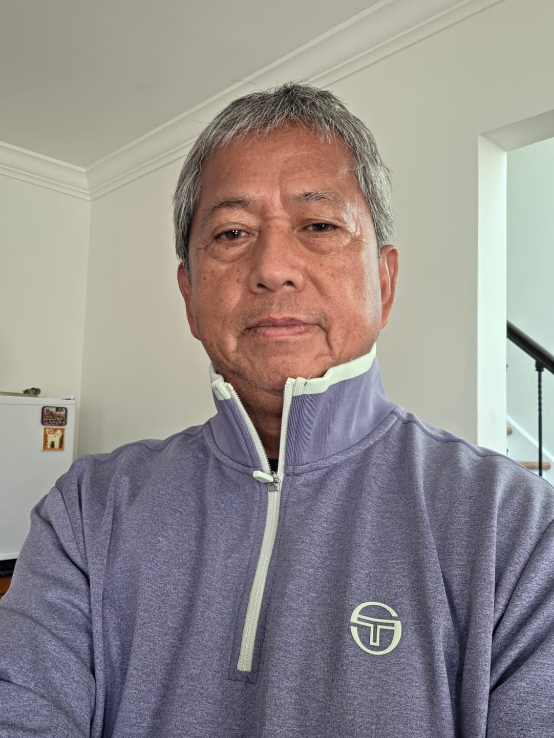 Customer photo review of Nuvola Quarter Zip- Bronze Brown