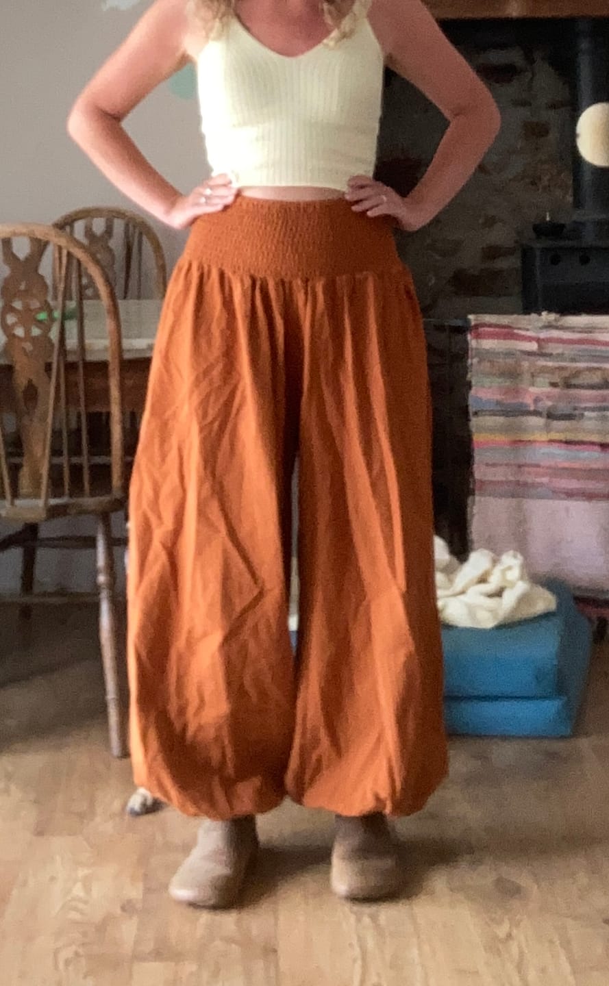 Customer photo review of Linen Feel 100% Cotton Fabric