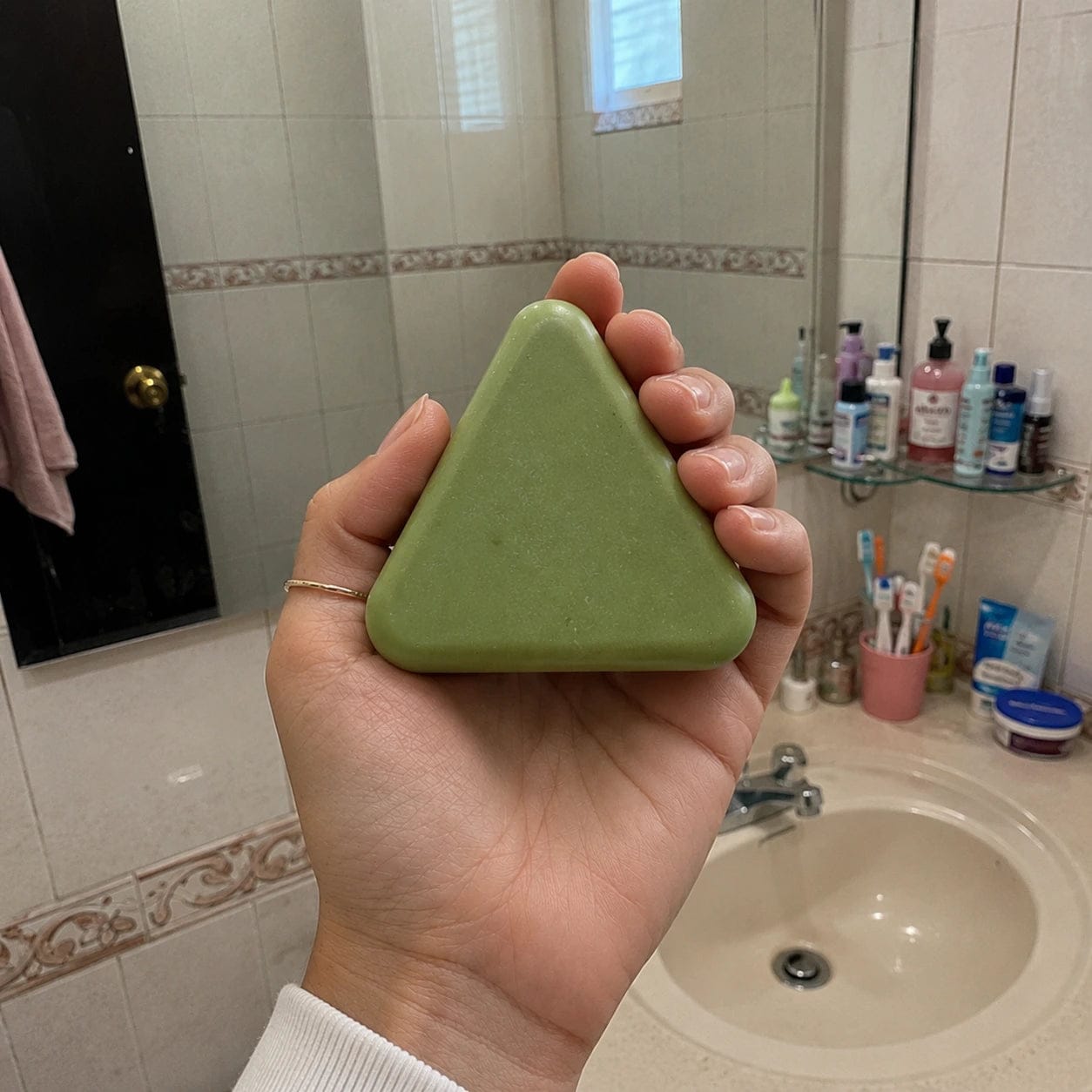 Customer photo review of Barra de Revitalización Capilar Coreana