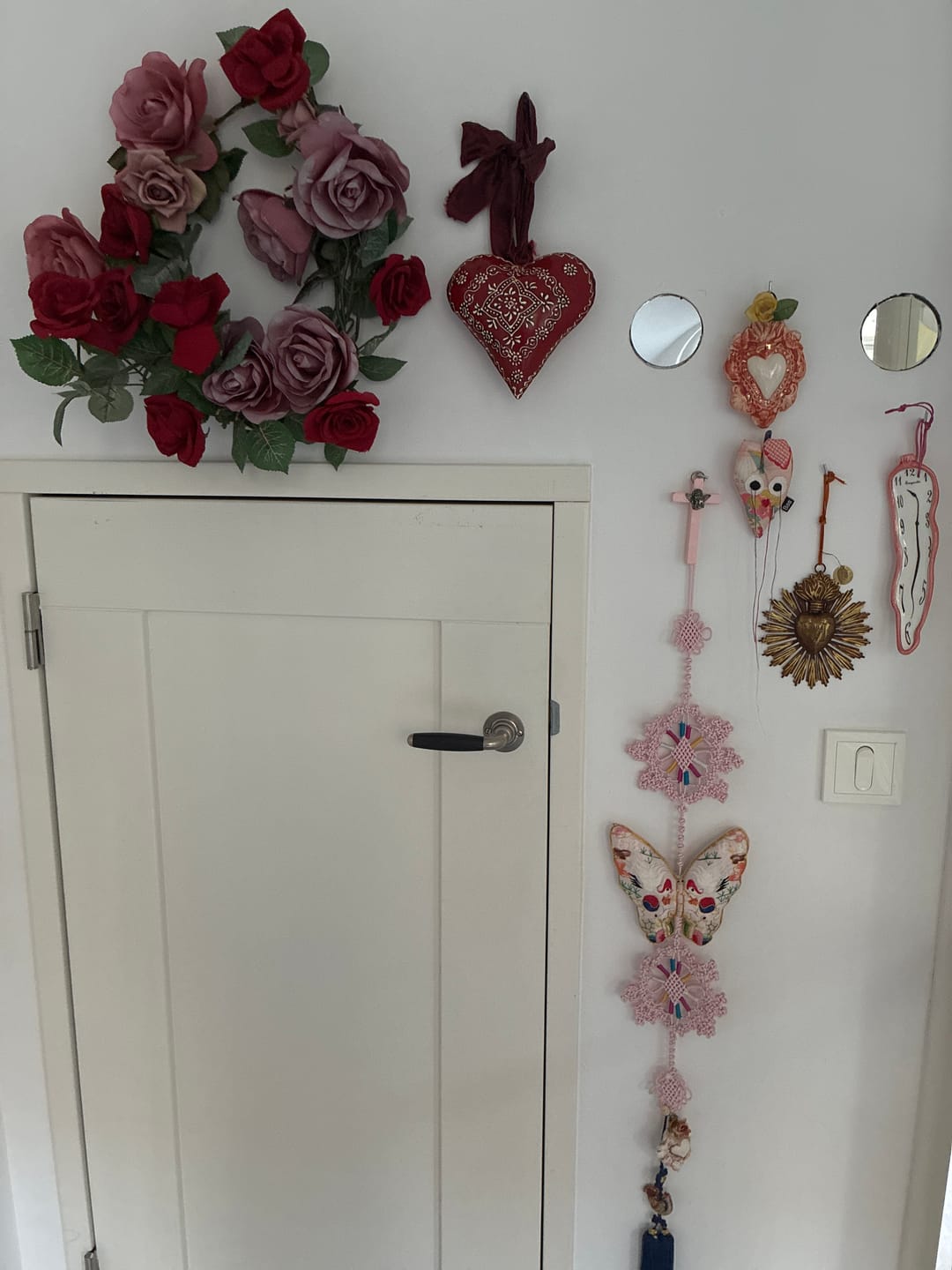 Customer photo review of Ex-Voto Sacred Heart Ornament With Rays