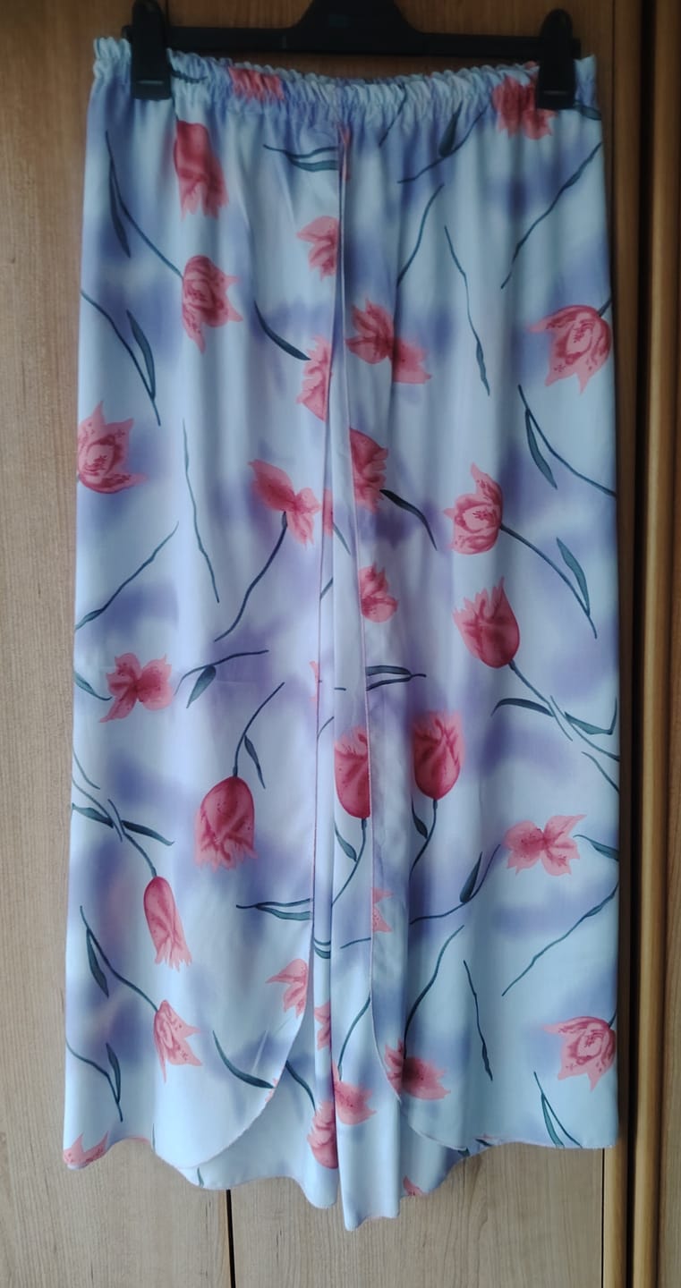 Customer photo review of Spring Petals Viscose Challis Fabric