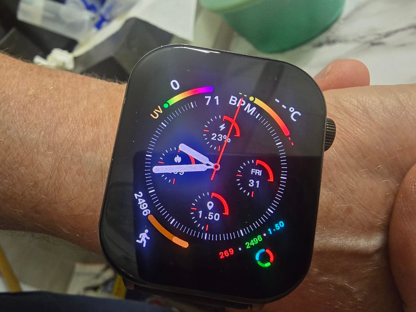 Customer photo review of Protezione per schermo Salute 4