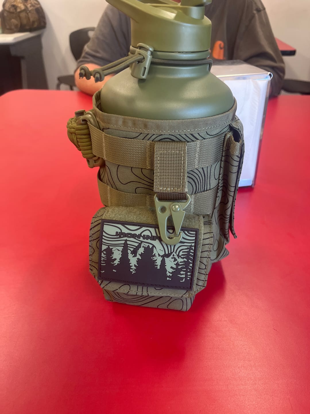 Customer photo review of 64oz Battle Bottle Water Bottles