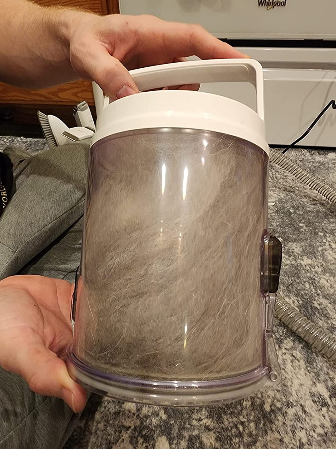 Customer photo review of Neakasa P2 Pro ペットグルーミングセット・バリカン掃除機