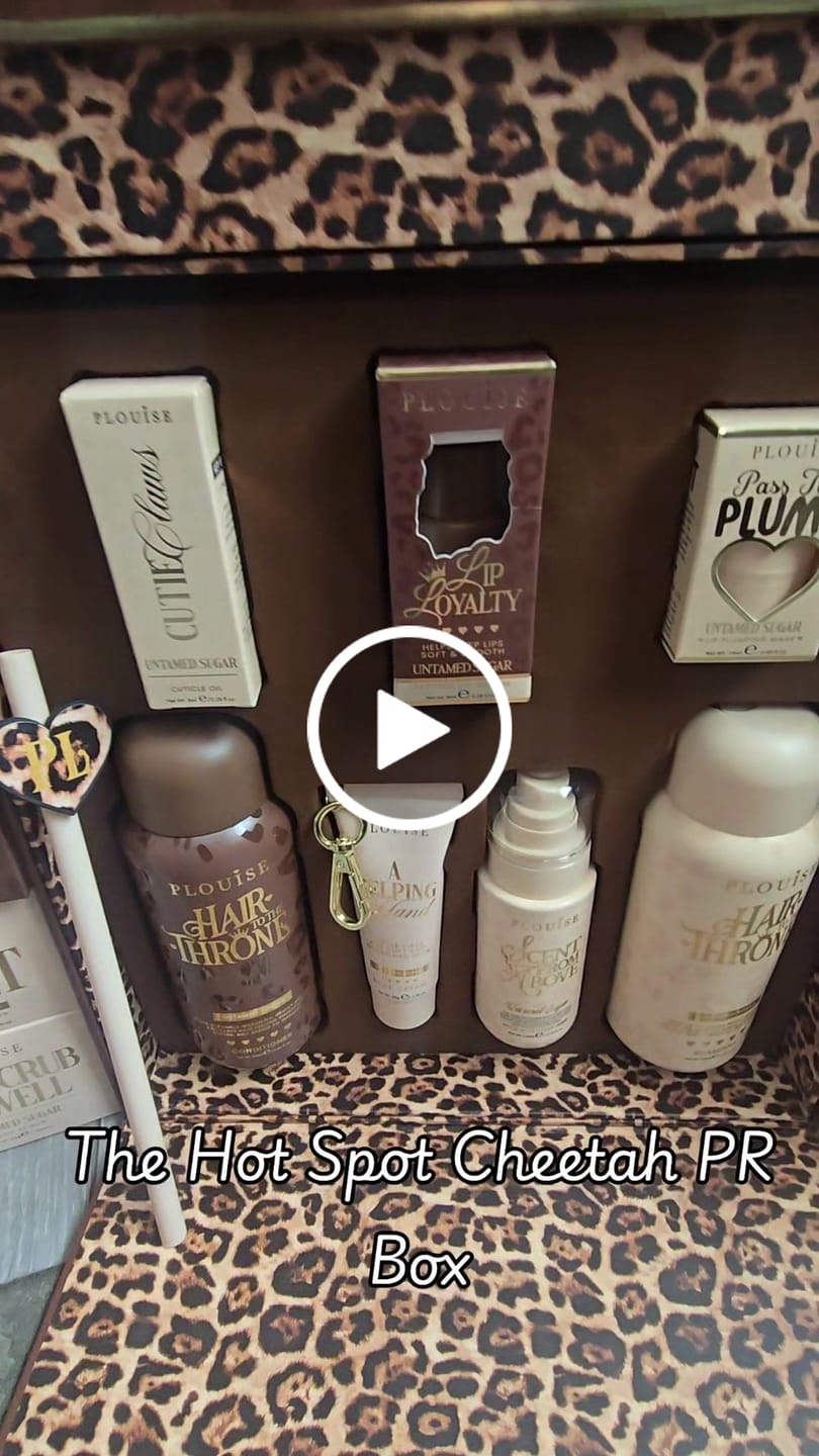 Customer video review of The Hot Spot Cheetah PR Box