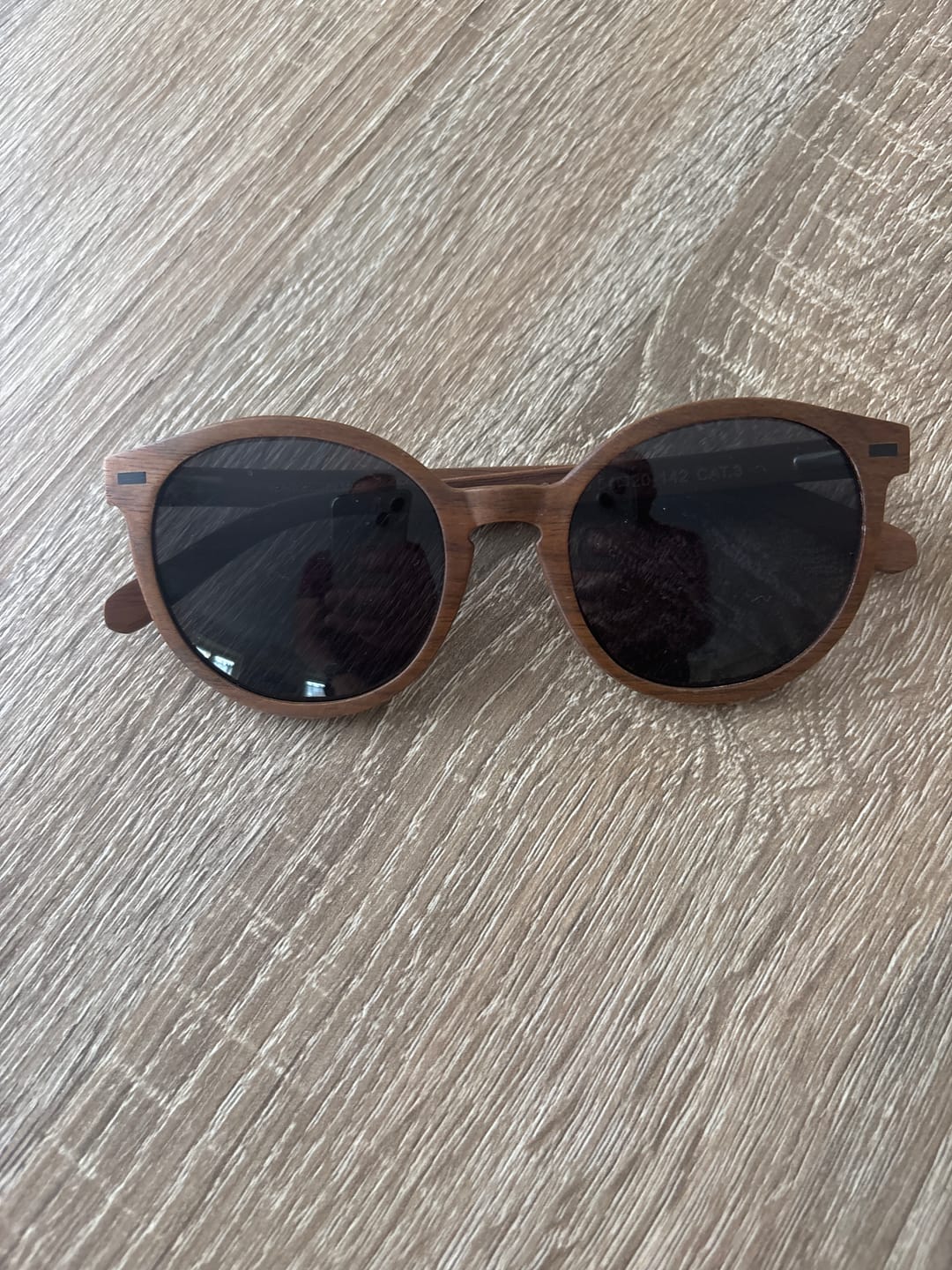 Customer photo review of Lunette bois - Vintage Noyer Gris Sombre