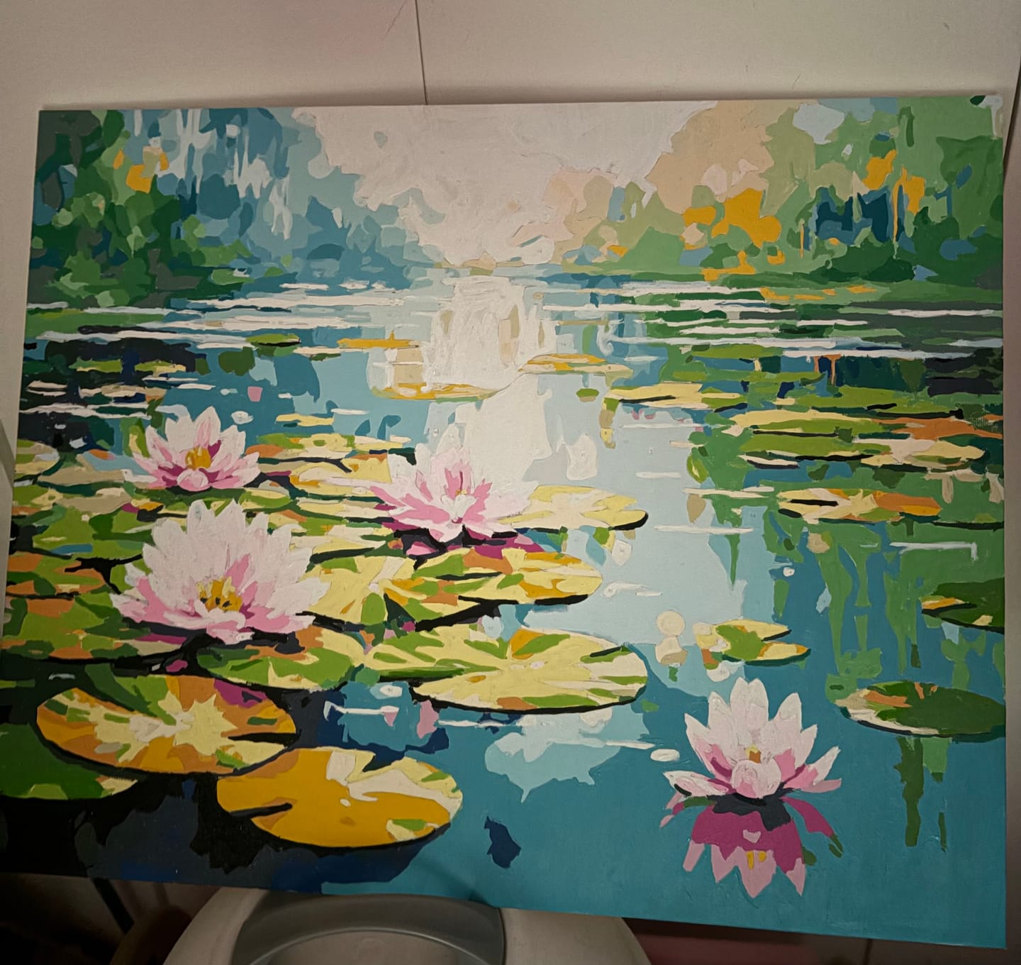 Customer photo review of Water Lillies