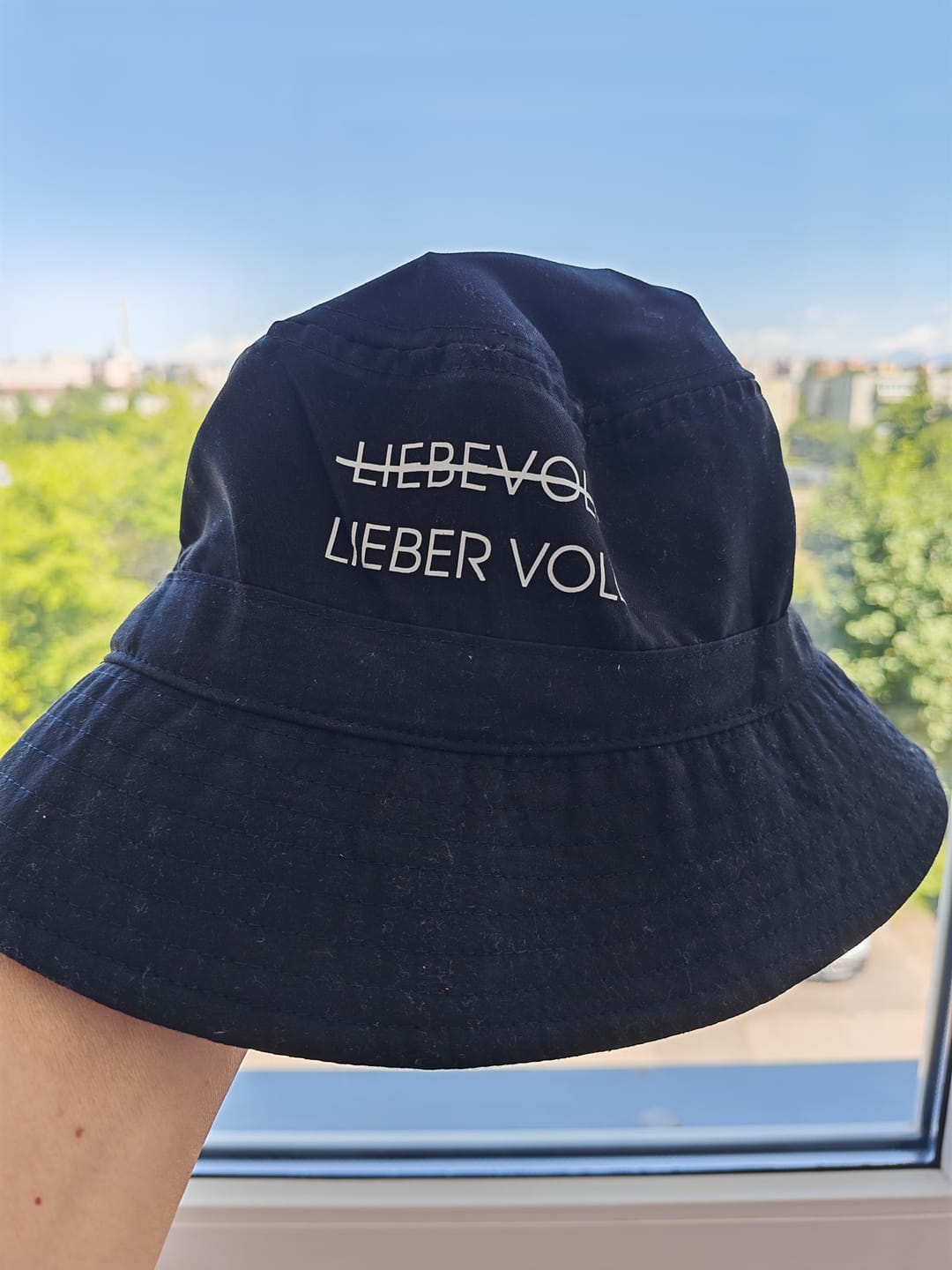 Customer photo review of LIEBEVOLL - Bucket Hat