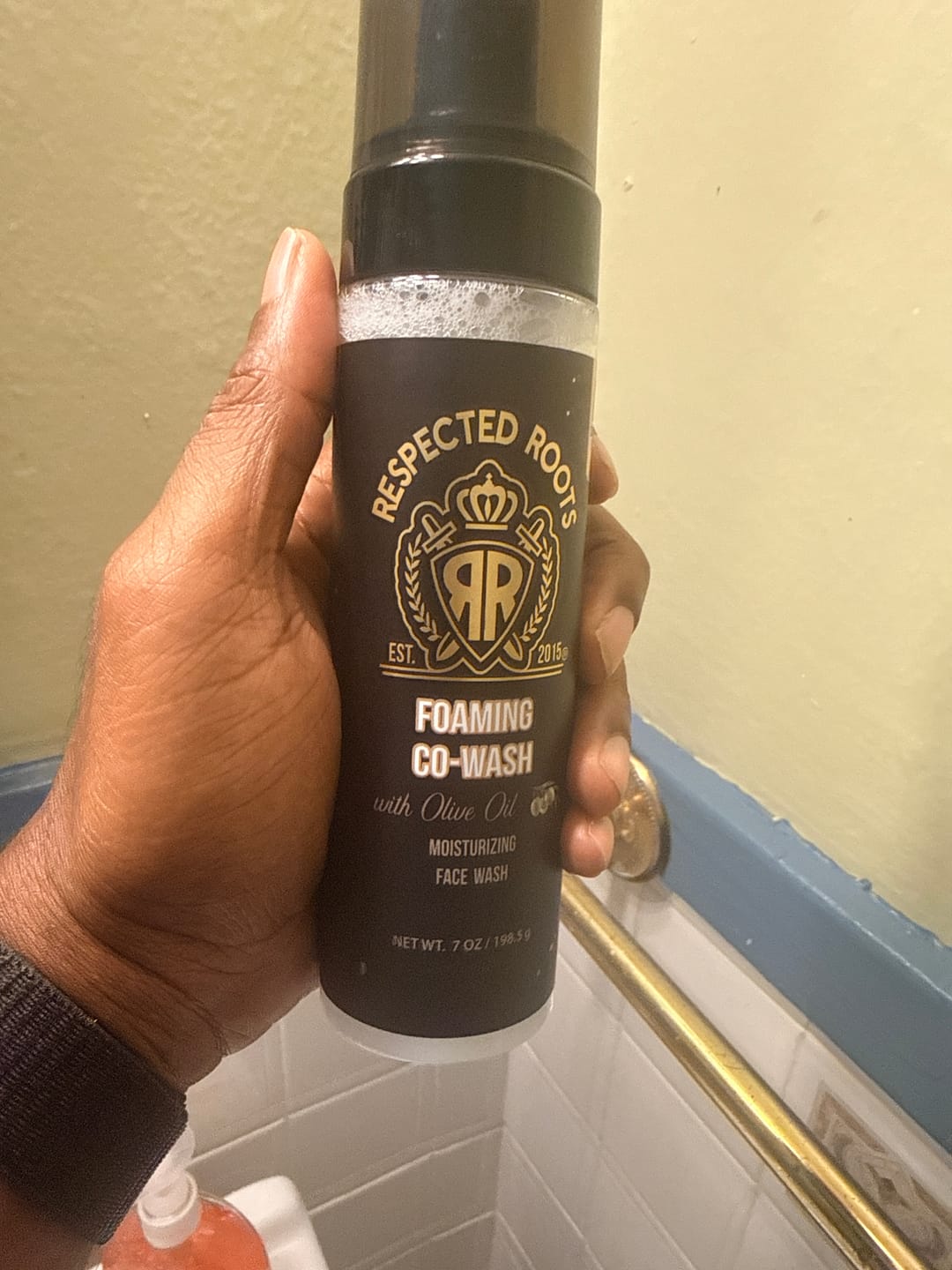 Customer photo review of Foaming Co-wash