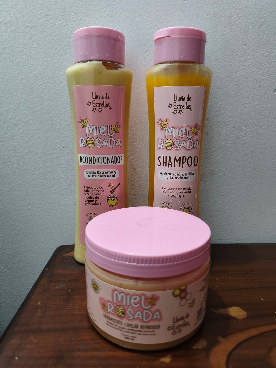 Customer photo review of LINEA MIEL ROSADA