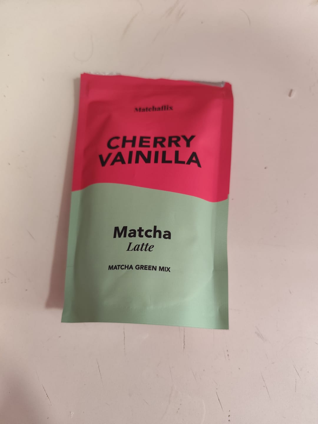 Customer photo review of Matcha Latte Cherry Vainilla