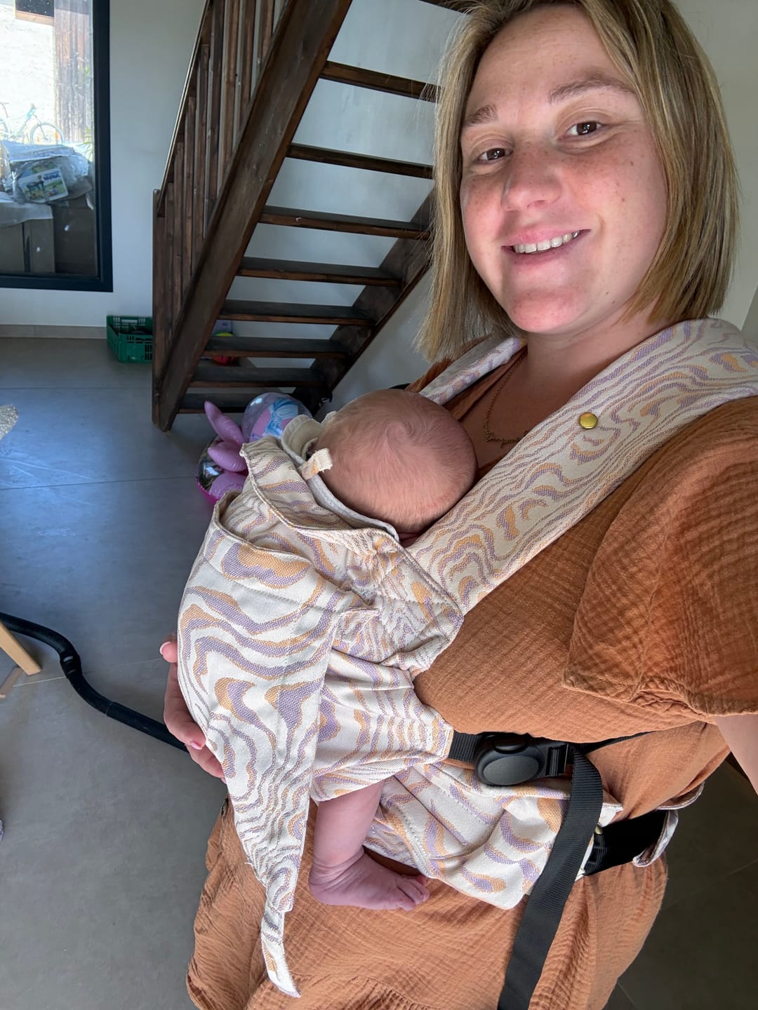 Customer photo review of Porte-bébé Exquis Psyche