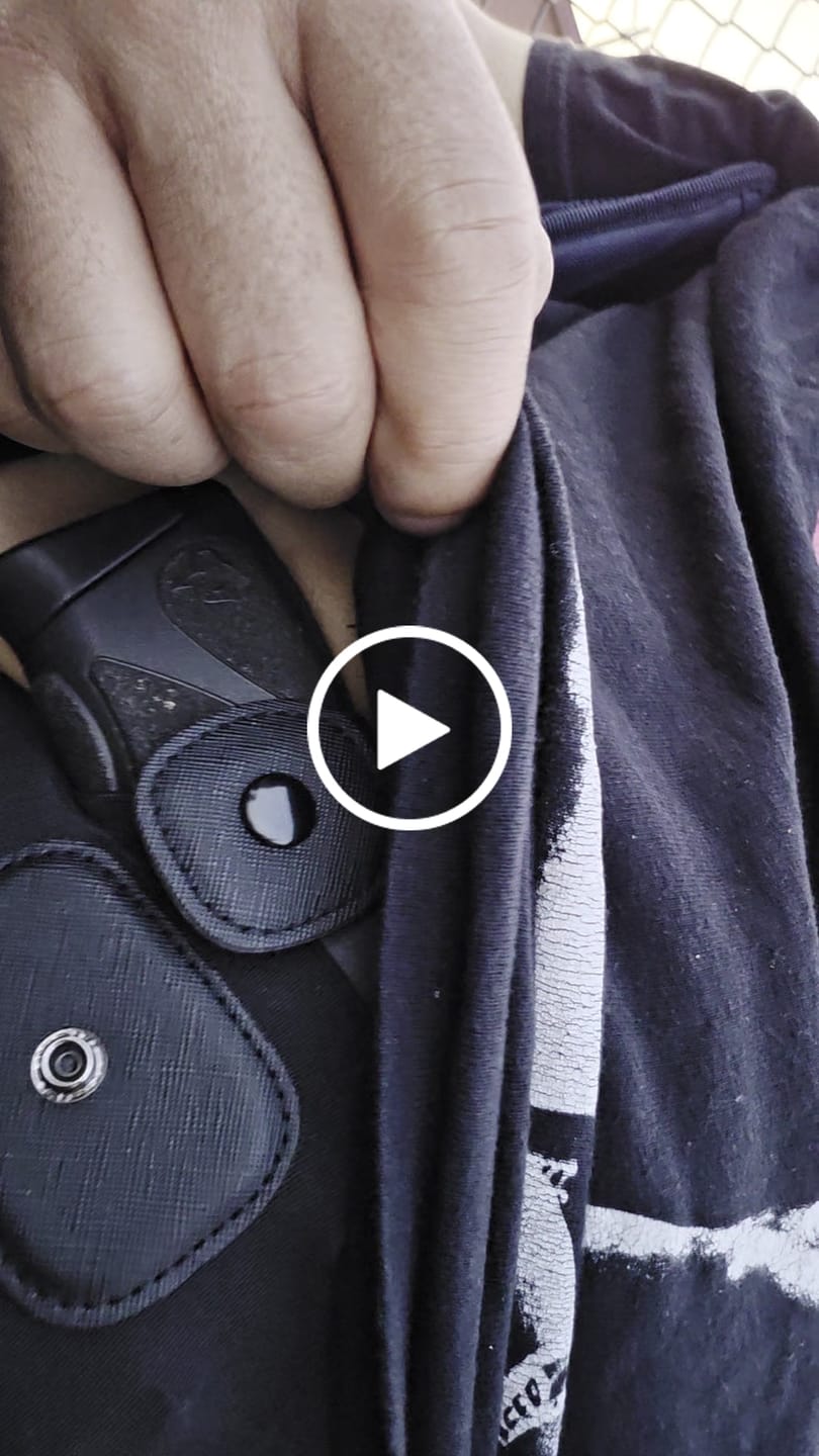 Customer video review of BravoBelt Belly Band Holster for Concealed Carry - Unisex - Black