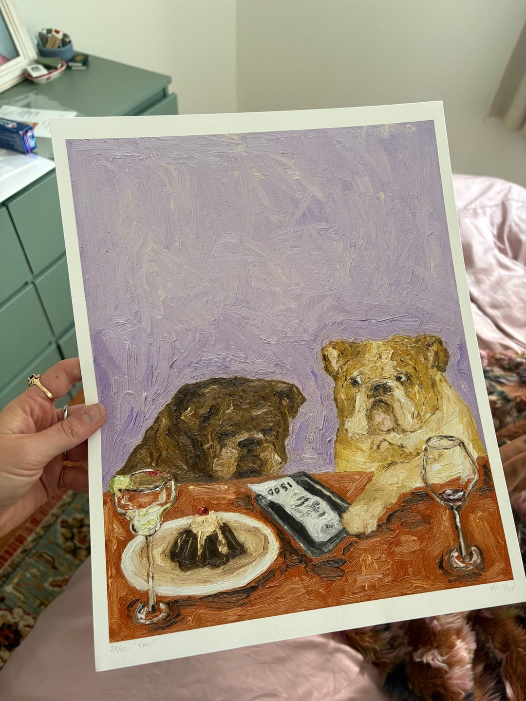 Customer photo review of Yikes [PRINT PREORDER]