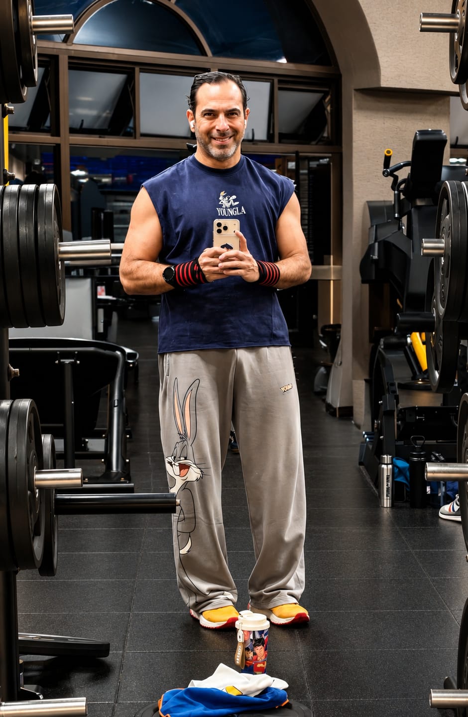 Customer photo review of 3107 - Looney Tunes Embroidered Cut-offs