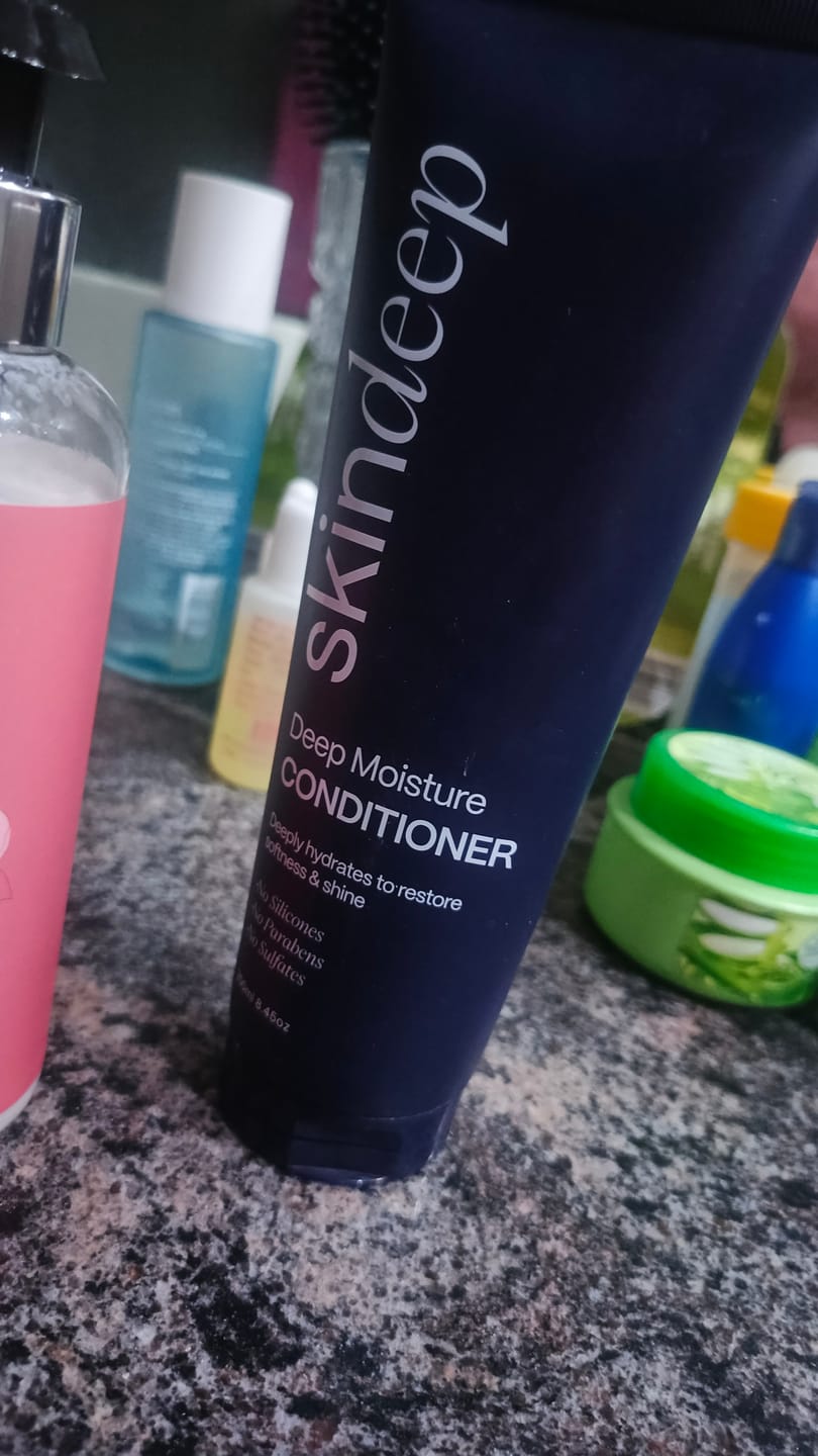 Customer photo review of DEEP MOISTURE CONDITIONER - with Silk Protein+Pro Vit B5