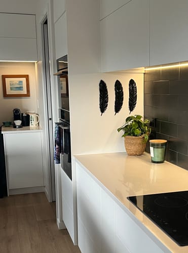 Customer photo review of Detailed Huia Feather Trio