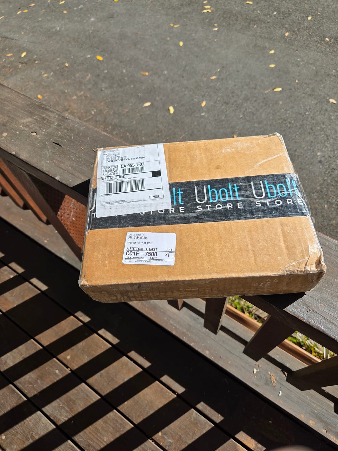 Customer photo review of 9/16 Inch Diameter U-Bolts - Round