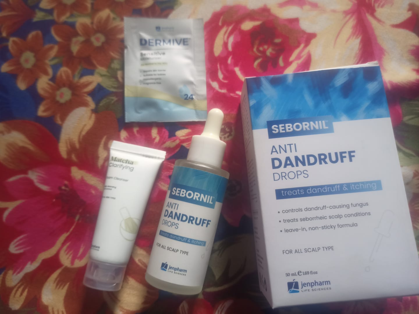 Customer photo review of Sebornil Anti Dandruff Drops