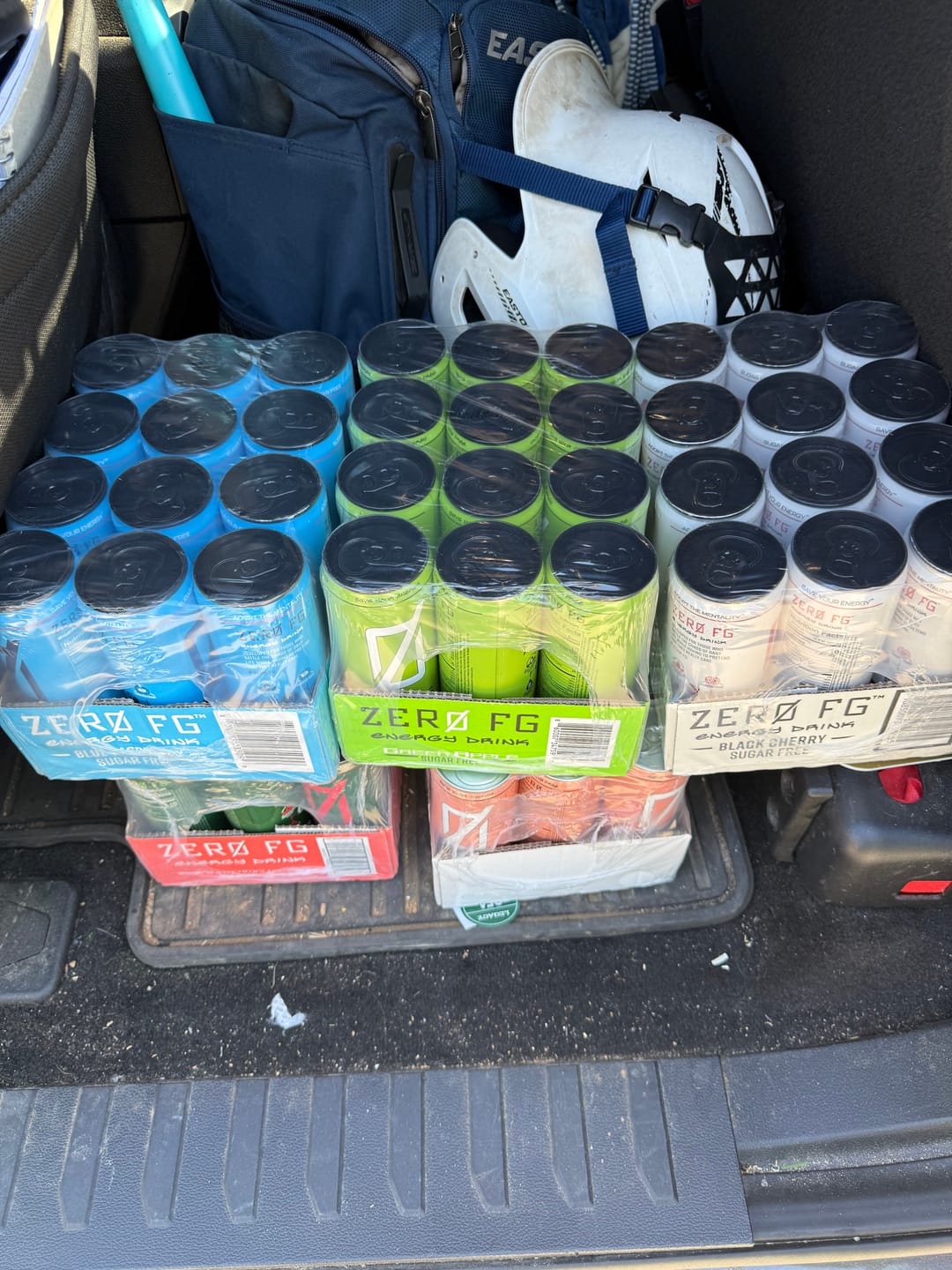 Customer photo review of ZERO FG Energy Drinks (12-Packs)
