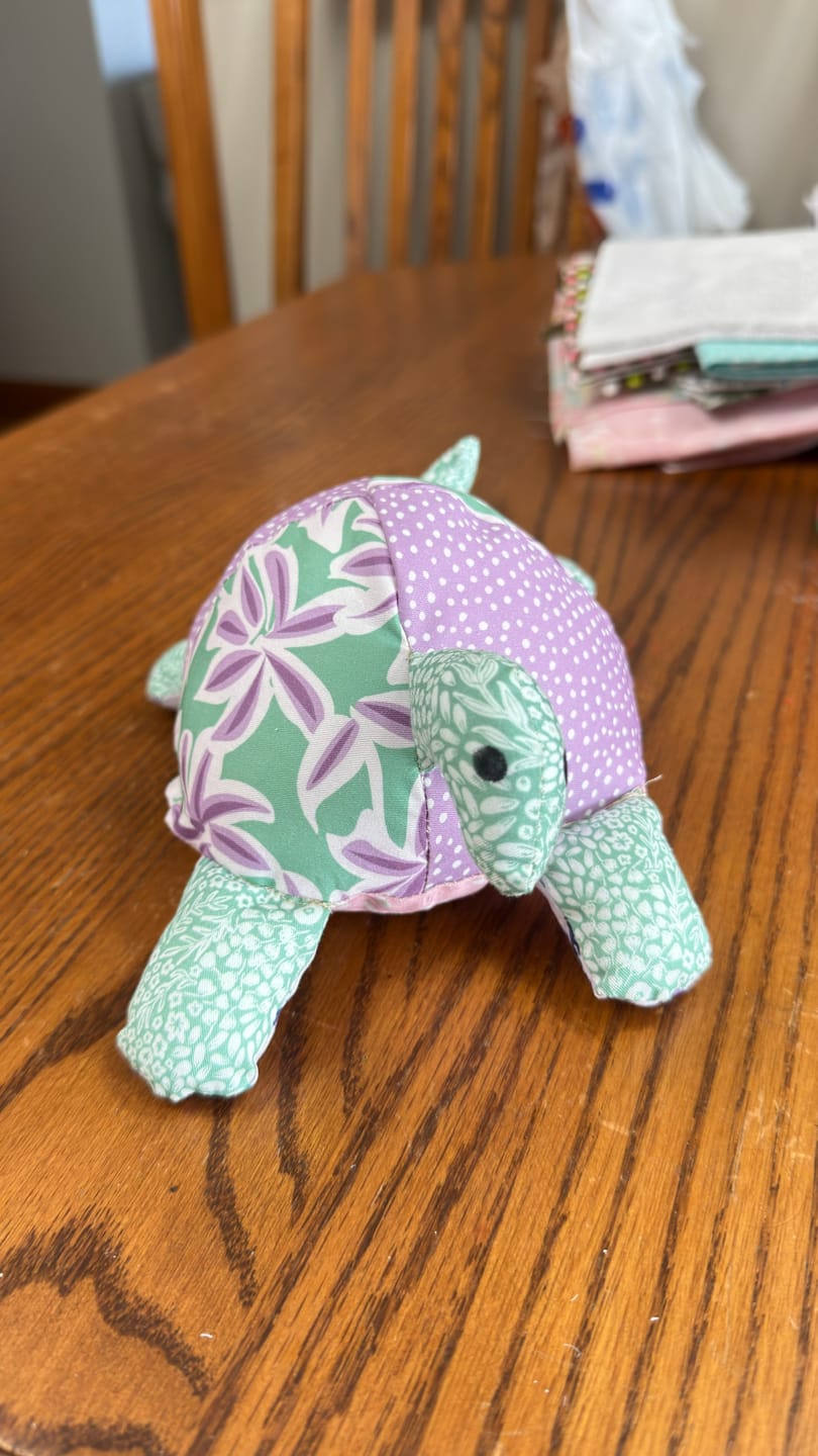 Customer photo review of Mrs. Quilty Plushies – Bundle of 14 Patterns Vol. 2