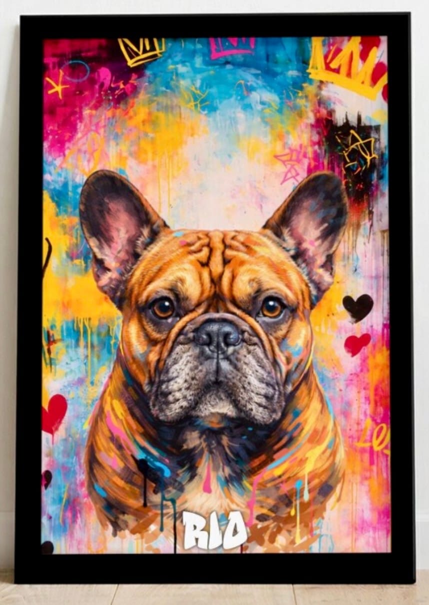 Customer photo review of Le graffiti - Poster personnalisé