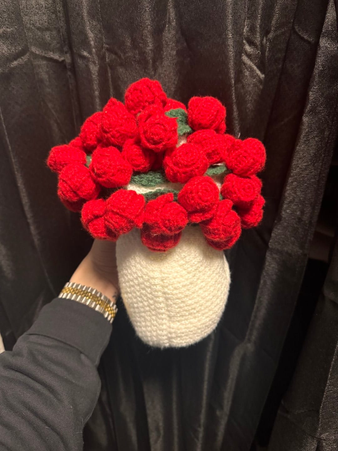 Customer photo review of Bloomie Bouquet Blanket