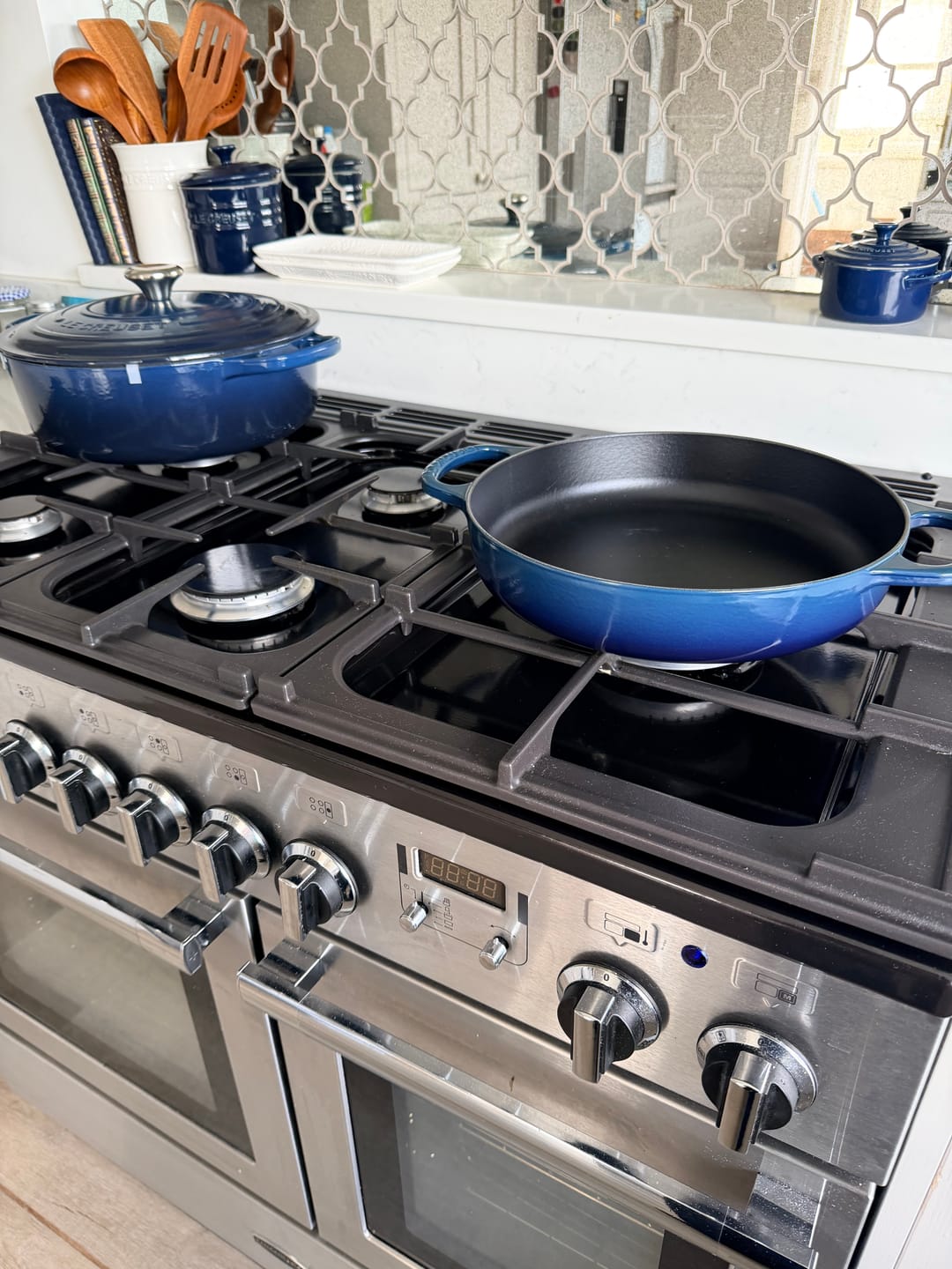 Customer photo review of Le Creuset Cast Iron 11" (28cm) Everyday Pan