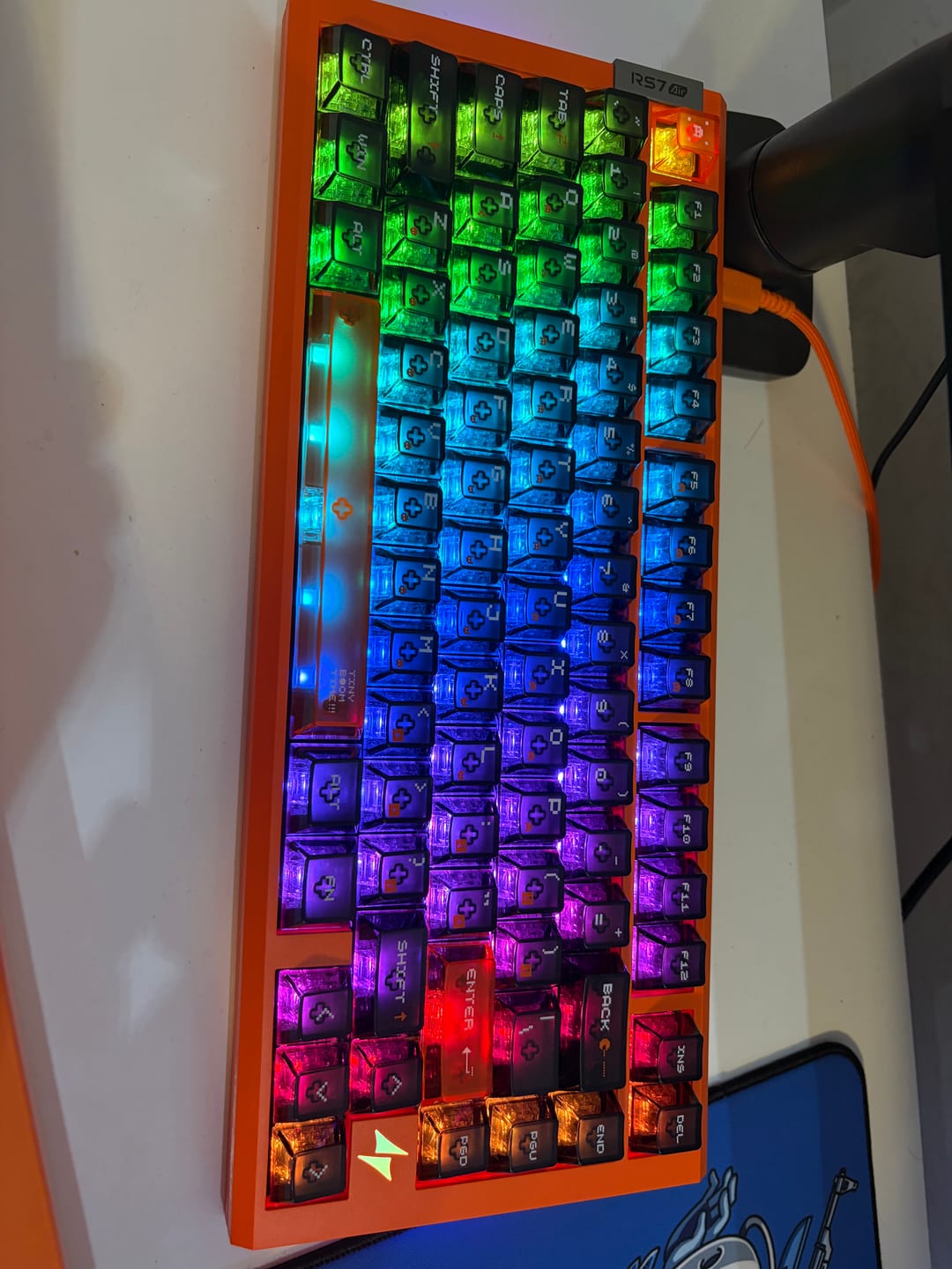 Customer photo review of ATK RS7 Air Klavye (Manyetik Switch / HE)