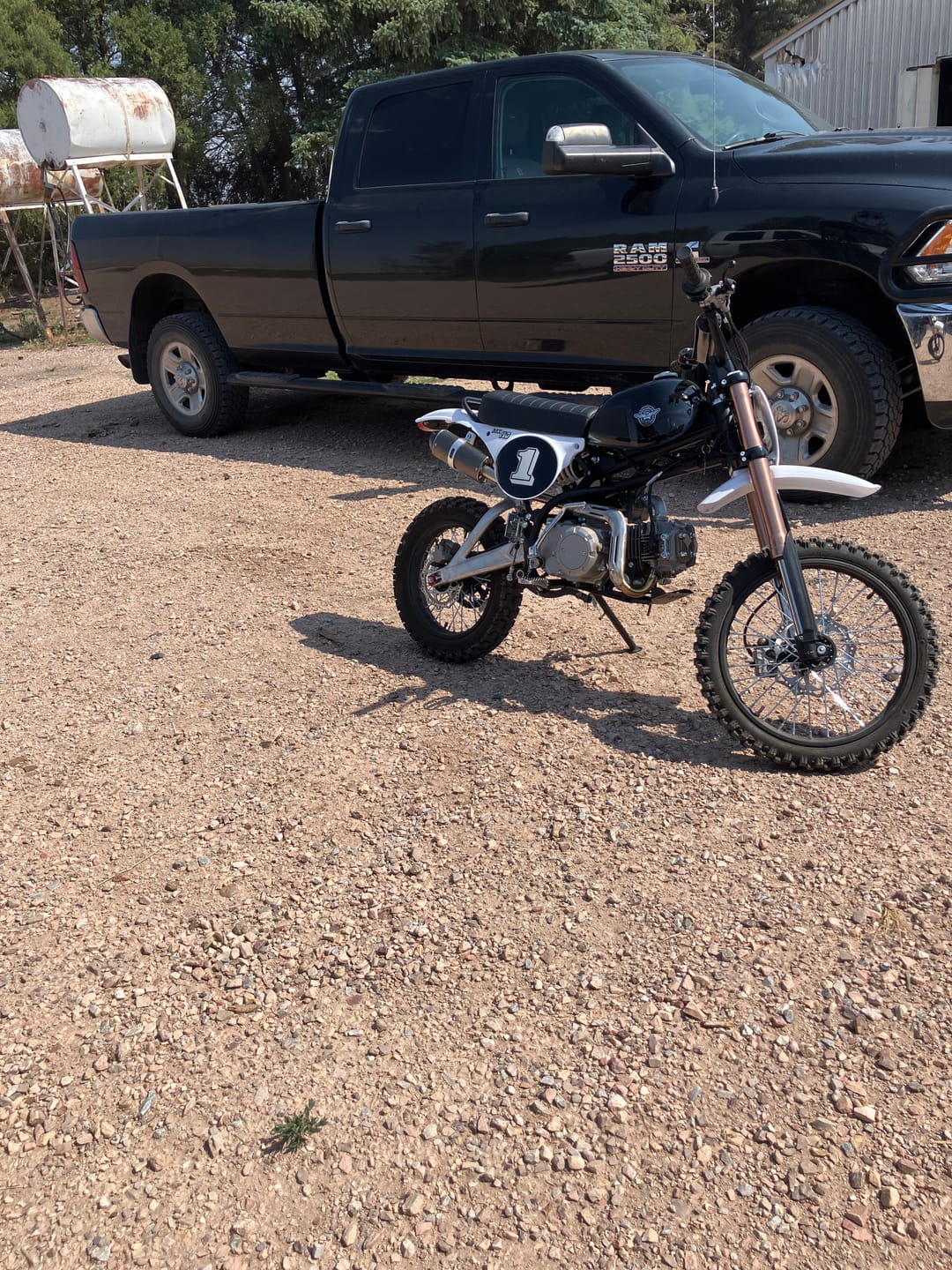 Customer photo review of Buscadero BSX 140 Pit Bike