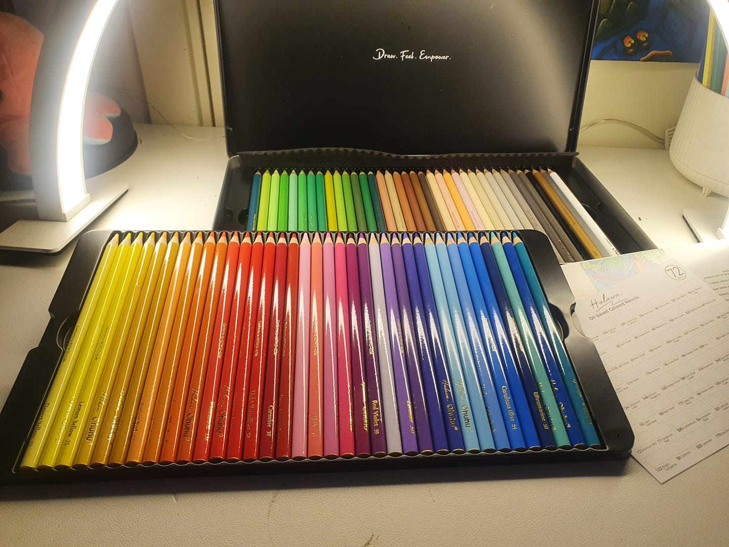 Customer photo review of Ohuhu Kahuku Series Direct-ink Acrylic Paint Markers