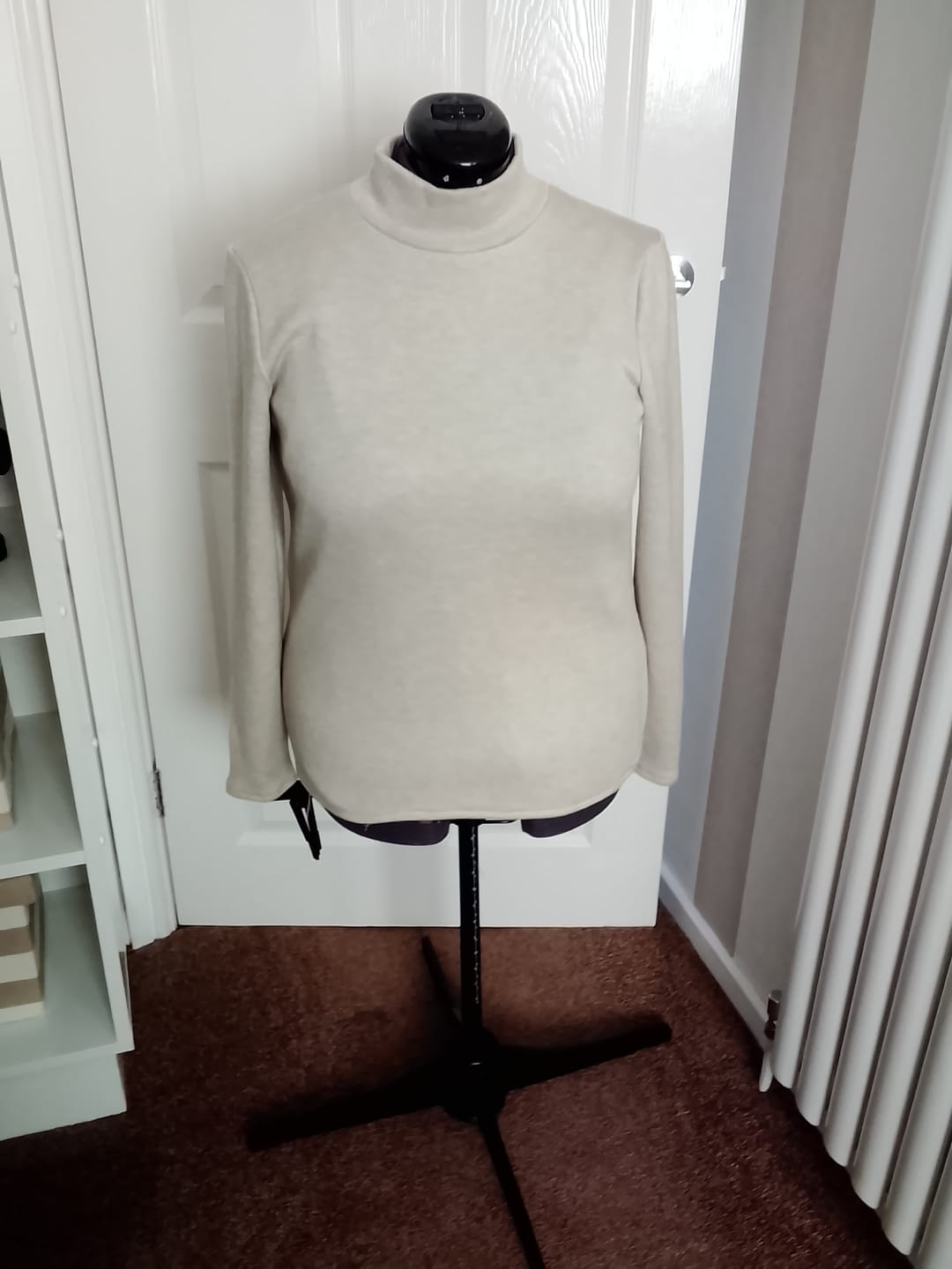 Customer photo review of Plain Thick Knit Jersey Fabric