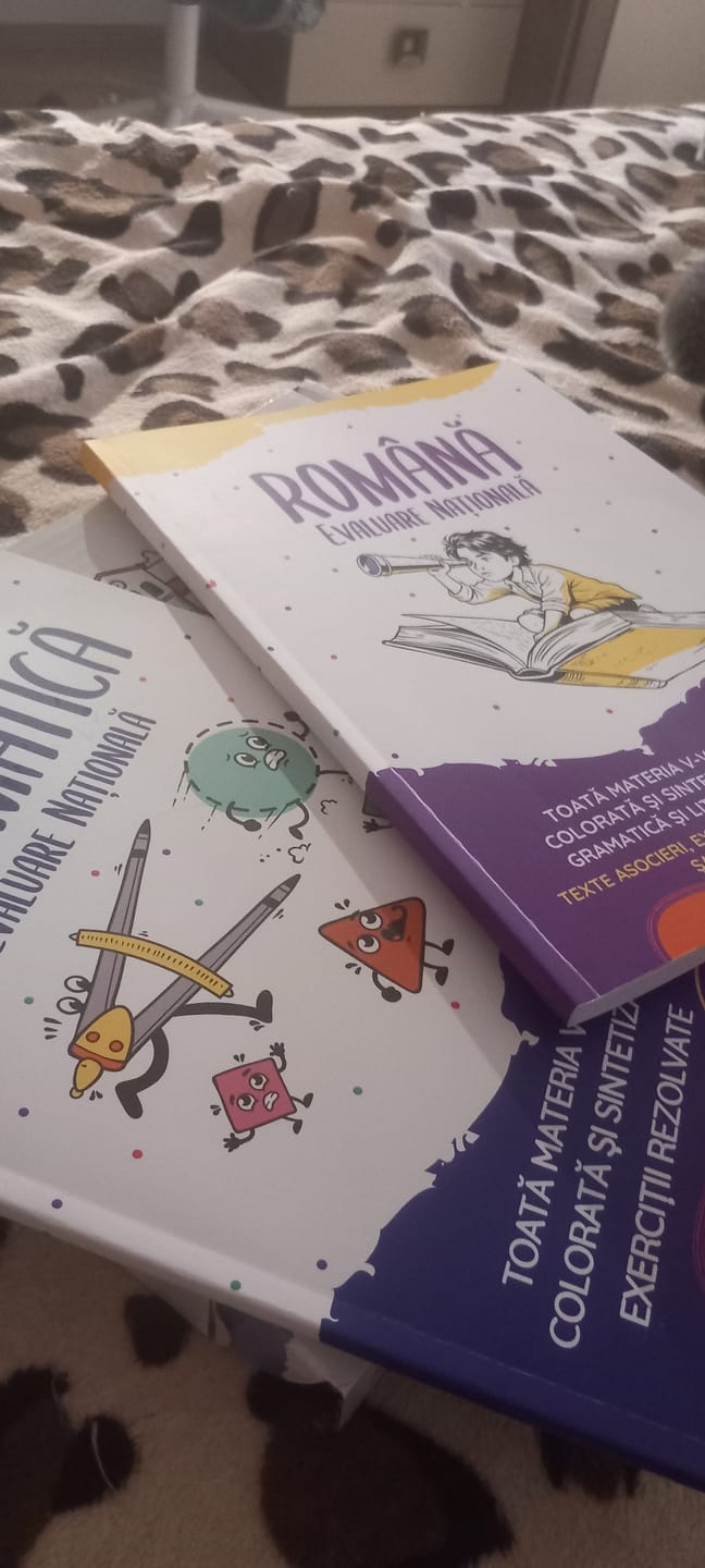 Customer photo review of Pachet Evaluare Națională (Română + Matematică) Bacademia