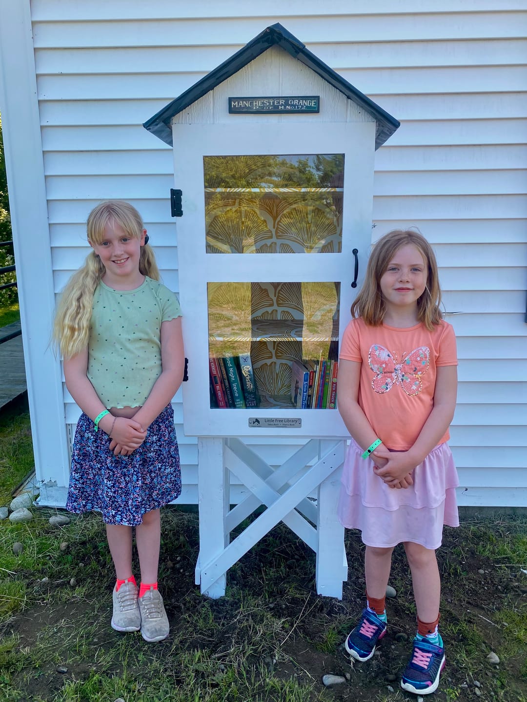 Customer photo review of Little Free Library Official Charter Sign