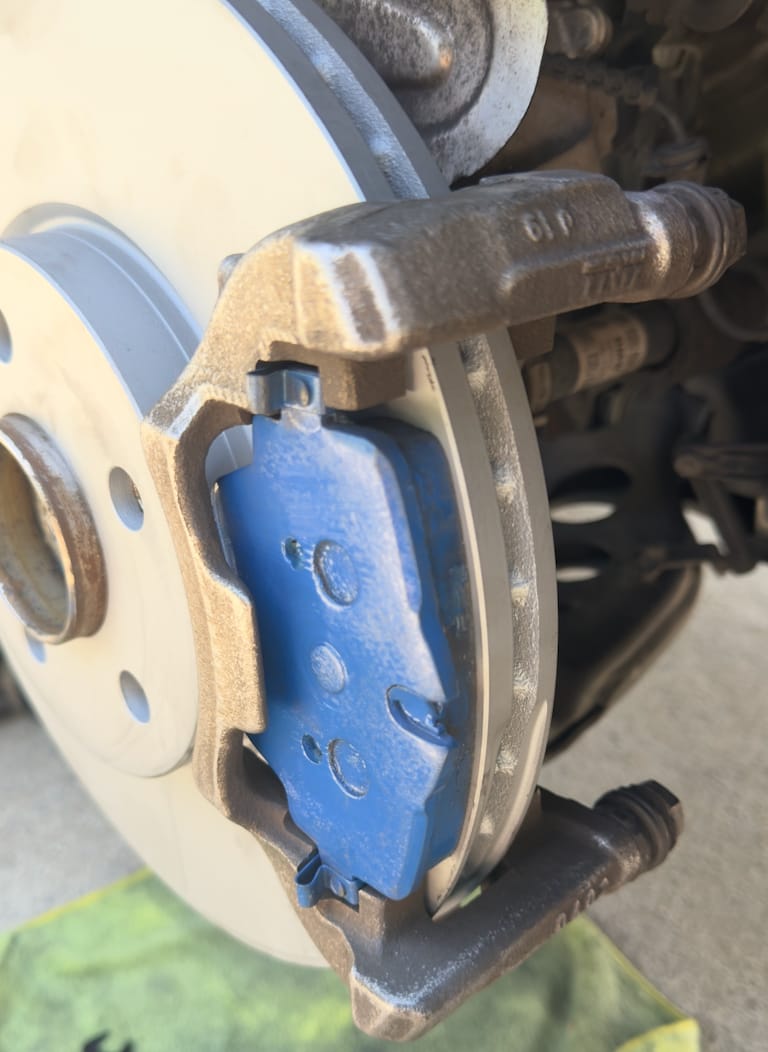 Customer photo review of Carbotech Brake Pads for Mini Cooper 1963-2023 Low Dust High Performance Track Autocross Street