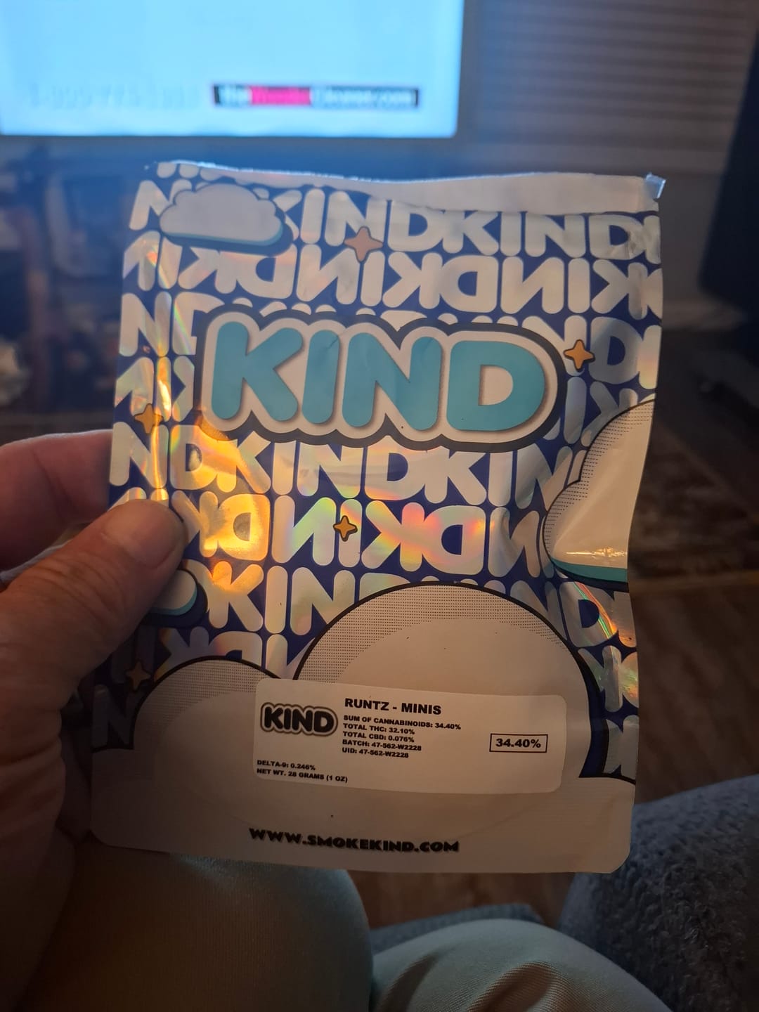Customer photo review of Runtz - Minis - 28 Grams - Hybrid
