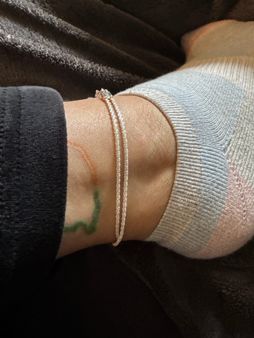 Customer photo review of Verona Snake Bracelet