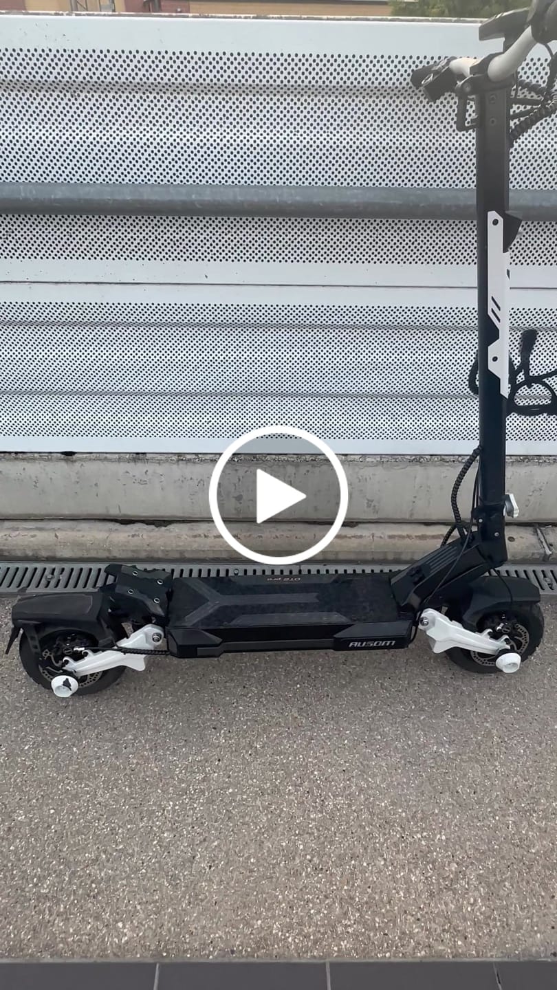 Customer video review of Ausom DT2 Pro Dual Motor E-scooter
